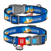 Collar WAUDOG Nylon  ошейник с рисунком 