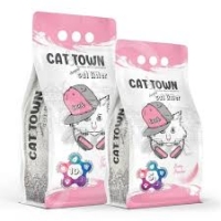 CatTown Baby Powder наповнювач для туалету бентонітовий, 10 л