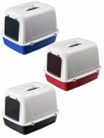 Ferplast Prima 20 Clear Cat Toilette, закритий туалет (колір в асортименті)