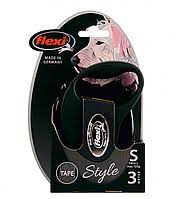  Flexi NEW STYLE 3m,стрічка, чорна 12kg