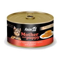 Animall Вологий корм для цуценят,старт годування, 195г