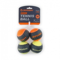 Іграшка для собак Набір м'ячів 4шт/уп Skipdawg tennis ball M 4pk