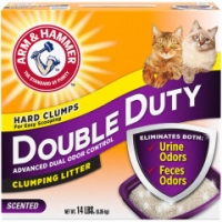 Arm&Hammer Double Duty, наповнювач, що комкується, подвійна сила з ароматом, 6,35кг.
