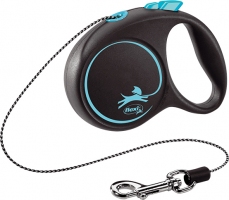 Flexi Black Design 3m, трос, синій 8kg XS