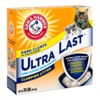 Arm&Hammer Ultra Last, наповнювач стійкий, що комкується з ароматом, 9,07кг.