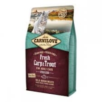 Carnilove Carp&Trout for sterilised cat беззерновий сухий корм із карпом та фореллю, 2kg