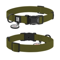  Collar WAUDOG нашийник Magnet водостійкий L ш-25мм дов-34-49 см хакі