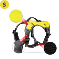 Fida Шлей-повідець захисний LEAD-SAFE HARNESS, (жовтий S)
