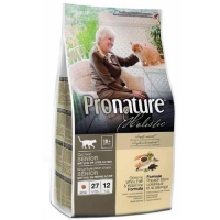 Pronature Holistic з океанічною білою рибою та диким рисом сухий холистик корм для котів 2,72 кг