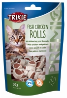 Trixie Ласощі PREMIO Fish Chicken Rolls 50г
