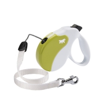 Ferplast Amigo Рулетка white-green 5m max15kg трос
