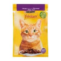 Purina Friskies Вологий корм шматочки ягняти в підливі 85г