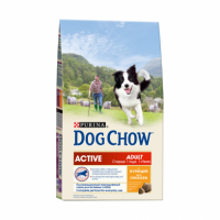 DOG CHOW Active.З куркою.Для активних та робочих соб/сух 2,5кг 