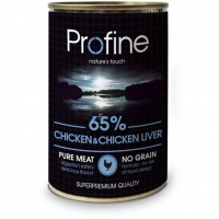 ProFine Chicken&Chicken Liver курка та печінка 400г