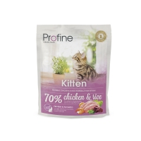 ProFine KITTEN натуральне куряче м'ясо та рис для кошенят 300g (стара упаковка)