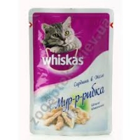 Whiskas Мур-р-М'яско 85g Сардіна в желе