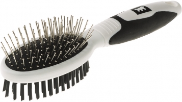 Ferplast, Premium Brush, гребінець-щітка двостороння для котів та собак, GRO 5762