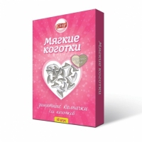 Cliny М'які кігтики перлинно-білі 40шт