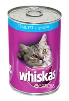 Whiskas 400g конс паштет з тунцем