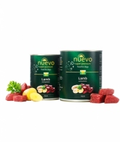 NUEVO Adult, консервований корм з ягнятком та картоплею, для собак 800г