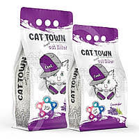 CatTown Lavender наповнювач для туалету бентонітовий, 10л