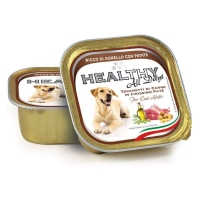 Healthy All days, вологий корм для собак, паштет зі шматочками, з ягнятком та картоплею, 150г