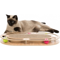 Trixie Іграшка для котів Дряпка трек з котячою м'ятою ø 46*4 *25 см