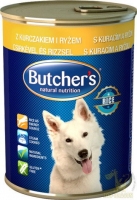 Butcher's with Chicken Консервований корм для собак з куркою 400g