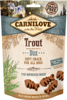 Carnilove Dog Semi Moist Ласощі д/собак форель та кріп, 200г