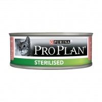 Pro Plan Sterilised Паштет для кастрованих котів Тунець та лосось 85g