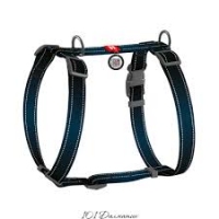 Collar WAUDOG Nylon  шлея анатомічна L  (а - 25мм, в - 60-100см), чорний