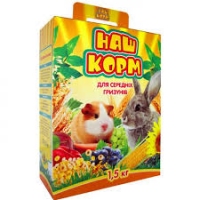 Наш Корм для средних грызунов 400г