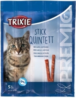 Trixie Premio Quadro-Stcks лосось та форель 4st 20g