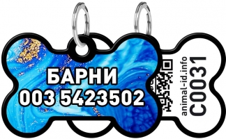 WAUDOG Адреса Smart ID c QR, кісточка 