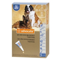 Advocate для собак 25-40кг 3*4мл (1 шт)