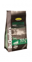 Dr.Clauder's Adult Sensitive All breed Lamb&Rice, сухий корм для всіх порід ягнят та рис, 0,350кг