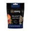 Savory Cat Skin and Coat Crunchy Snacks Salmon&Raspberries 50g