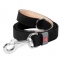 Collar WAUDOG Classic повідець, шкіра, стандартний карабін, (ш - 25мм, дл - 122см), чорний