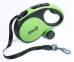  Animall Рулетка-повідець для собак RETRACTABLE з диспенсером, до 50кг/5м, зелена, L